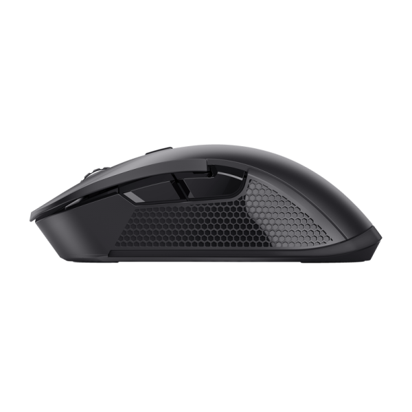 TRUST GXT923 YBAR MOUSE GAMING WIRELESS 2.4GHz PROGRAMMABILE BASSA LATENZA 7.000 DPI REGOLABILI NERO