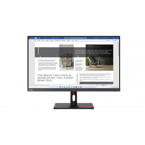 Lenovo ThinkVision S27i-30 LED display 68,6 cm [27] 1920 x 1080 Pixel Full HD Grigio (Lenovo ThinkVision S27i-30 - Monitor a LED - 27 - 1920 x 1080 Full HD [1080p] @ 100 Hz - IPS - 300 cd/m? - 1300:1