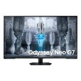 Samsung S43CG700NU LED display 109,2 cm [43] 3840 x 2160 Pixel 4K Ultra HD Bianco (Samsung Odyssey Neo G7 S43CG700NU - G70NC Series - QLED monitor - Smart - gaming - 43 - 3840 x 2160 4K @ 144 Hz - VA