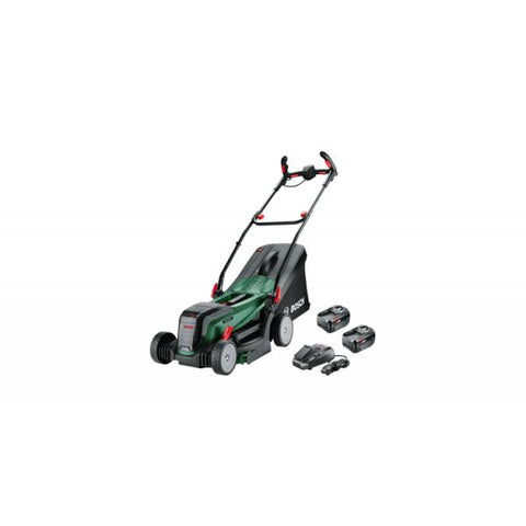 Bosch 37-550 Tagliaerba a spinta Batteria Nero, Verde