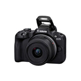 Canon EOS R50, Black + RF-S 18-45mm F4.5-6.3 IS STM Kit MILC 24,2 MP CMOS 6000 x 4000 Pixel Nero