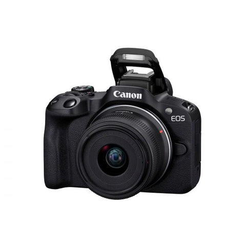 Canon EOS R50, Black + RF-S 18-45mm F4.5-6.3 IS STM Kit MILC 24,2 MP CMOS 6000 x 4000 Pixel Nero