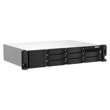 QNAP TS-864EU-RP-8G server NAS e di archiviazione Armadio (2U) Collegamento ethernet LAN Nero
