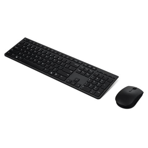 Lenovo Professional Wireless Rechargeable Keyboard and Mouse Combo Italy - 4X31K03951