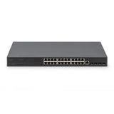 Digitus Switch 24 porte 10/100/1000 + 4SFP+ UPLINK, 19, L2+ features (24-PORT GIGABIT SMART SWITCH)