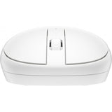 HP 240 MOUSE BLUETOOTH OTTICO 1.600 DPI 3 PULSANTI ROTELLA DI SCORRIMENTO IMPUGNATURA PRATICA E FUNZIONALE ELEGANTE DESIGN AMBIDESTRO BIANCO