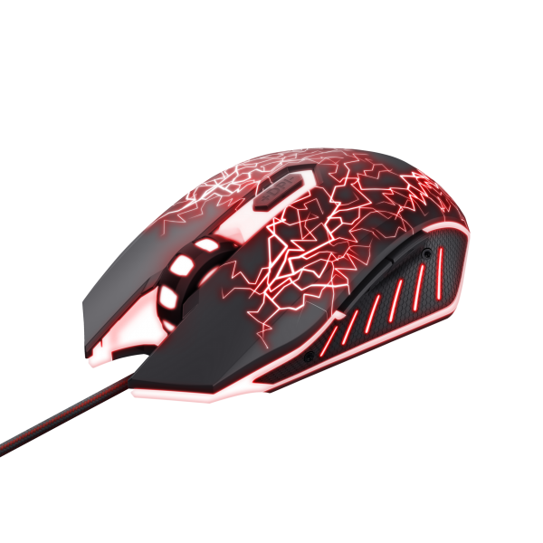 MOUSE GAMING 4000DPI USB & PAD