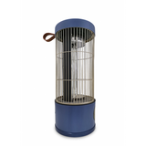 ARGO LOONEY STUFA ELETTRICA CON RESISTENZA IN FIBRA DI CARBONIO 800W CONTROLLO MECCANICO 2 MODALITA' BLU