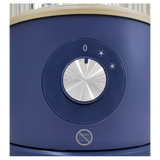 ARGO LOONEY STUFA ELETTRICA CON RESISTENZA IN FIBRA DI CARBONIO 800W CONTROLLO MECCANICO 2 MODALITA' BLU