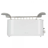 ARDES ARTOAST02 TOSTO SLEEK PLUS TOSTAPANE ELETTRICO 4 FETTE 7 LIVELLI DI DORATURA 1300W PINZE IN ACCIAIO BIANCO
