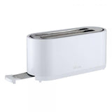 ARDES ARTOAST02 TOSTO SLEEK PLUS TOSTAPANE ELETTRICO 4 FETTE 7 LIVELLI DI DORATURA 1300W PINZE IN ACCIAIO BIANCO