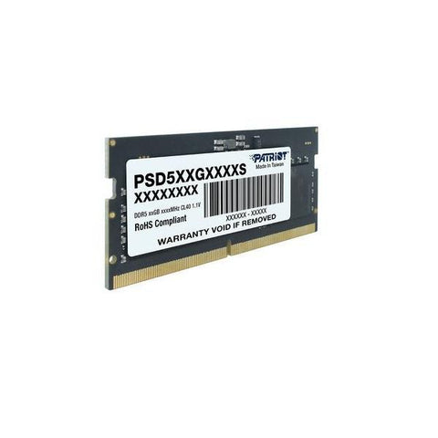 PATRIOT PSD58G520041 MEMORIA 8GB 1 x 8GB DDR5 5.200MHz CL 42 SO-DIMM