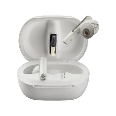 POLY Voyager Free 60+ UC Auricolare Wireless In-ear Musica e Chiamate USB tipo A Bluetooth Bianco