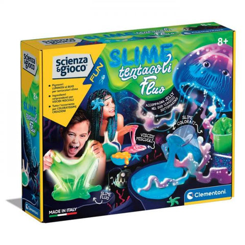CLEMENTONI SCIENZA E GIOCO SLIME TENTACOLI FLUO