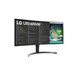 LG 35WN75CP-B.AEU LED display 88,9 cm [35] 3440 x 1440 Pixel 4K Ultra HD Nero (Dis 35 LG 35WN75CP-B UltraWide Curved)