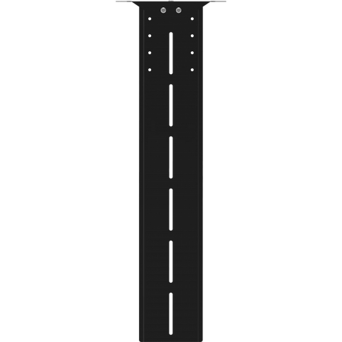 Vision VFM-WVC/2 accessorio per videoconferenza Montaggio a muro Nero (Fixes to VFM-W heavy duty wall mounts - supports camera above or below display - designed for cameras such as logitech rally cam