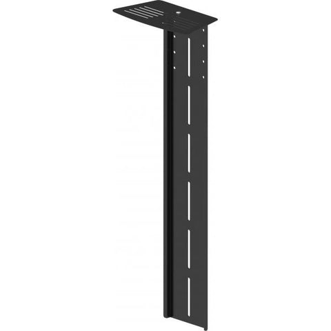 Vision VFM-WVC/2 accessorio per videoconferenza Montaggio a muro Nero (Fixes to VFM-W heavy duty wall mounts - supports camera above or below display - designed for cameras such as logitech rally cam