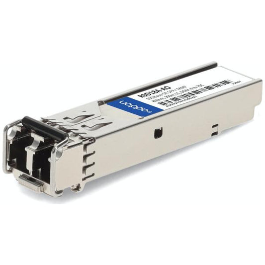 AddOn Networks R9D18A-AO modulo del ricetrasmettitore di rete Fibra ottica 10000 Mbit/s SFP+ 850 nm (HP R9D18A COMP 0 TO 70C XCVRTAA - 10G-SR LC 850NM 300M MMF SFP+)
