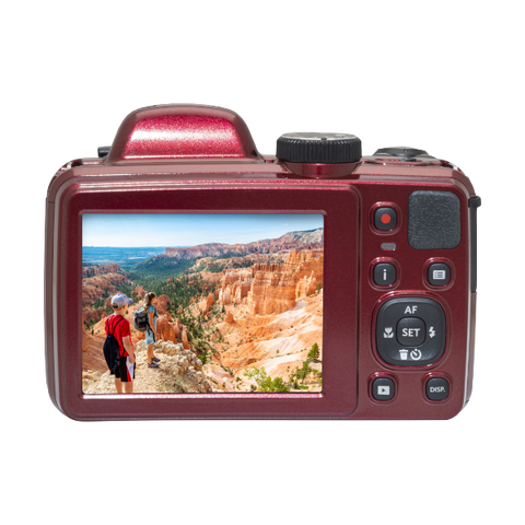 Kodak Astro Zoom AZ405 1/2.3" Fotocamera Bridge 20,68 MP BSI CMOS 5184 x 3888 Pixel Rosso