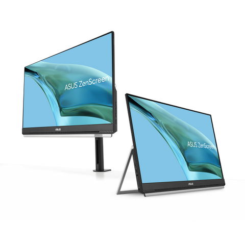 ASUS ZENSCREEN MB249C MONITOR PC PORTATILE 23.8" FULL HD IPS 16:9 5ms 250 cd/mq 1000:1 75Hz FREESYNC FLICKER-FREE USB-C 1 x HDMI