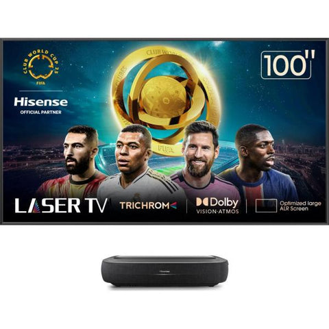 Hisense 100L9HD TV retroproiettore Proiettore a raggio ultra corto 3000 ANSI lumen DLP 2160p (3840x2160) Nero