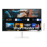 Samsung Smart Monitor M7 - M70C da 32'' UHD Flat (S32Cm703Uu Computer Monitor - 81.3 Cm [32] 3840 X 2160 - Pixels 4K Ultra Hd Led White - Warranty: 12M)