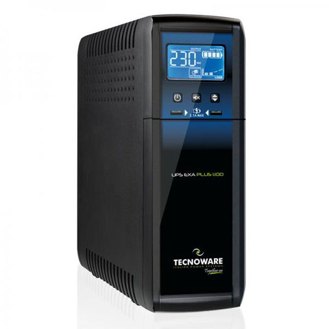 SAI TECNOWARE EXA PLUS 2100 IEC TOGETHER ON-UPS 2100VA/1470W + 2 USB 2.1A LCD SINUSO 