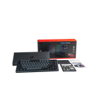 ASUS ROG AZOTH TASTIERA MECCANICA RGB GAMING WIRELESS TKL 75 TASTI DISPLAY OLED SWITCH ROG NX ROSSO SOSTITUIBILI ILLUMINAZIONE RGB LAYOUT ITALIA NERO