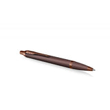 PARKER IM MONOCHROME PENNA SFERA A SFERA A SCATTO PUNTA M FUSTO E PUNTALE BORDEAUX INCHIOSTRO BLU CONFEZIONE REGALO
