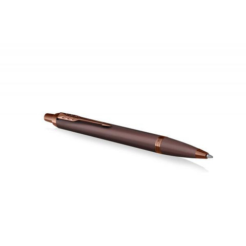 PARKER IM MONOCHROME PENNA SFERA A SFERA A SCATTO PUNTA M FUSTO E PUNTALE BORDEAUX INCHIOSTRO BLU CONFEZIONE REGALO
