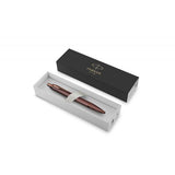 PARKER IM MONOCHROME PENNA SFERA A SFERA A SCATTO PUNTA M FUSTO E PUNTALE BORDEAUX INCHIOSTRO BLU CONFEZIONE REGALO
