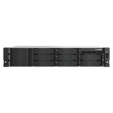 QNAP TS-855EU-8G NAS CHASSIS RACK INTEL ATOM C5125 2.8GHz RAM 8GB 8 BAY HDD 2.5"/3.5" BLACK
