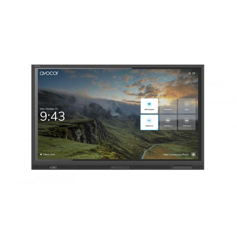 Avocor E series E-Series 75 4K IR LED lavagna interattiva 190,5 cm [75] Touch screen (AVE-7540 Avocor E-40 Series 75 4K IR LED Interactive Display)