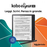 Rakuten Kobo Elipsa 2E lettore e-book Touch screen 32 GB Wi-Fi Nero (Kobo eBook-Reader eBookReader Elipsa 2)