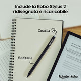 Rakuten Kobo Elipsa 2E lettore e-book Touch screen 32 GB Wi-Fi Nero (Kobo eBook-Reader eBookReader Elipsa 2)