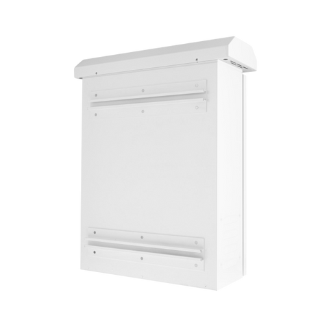 Deltaco CB-3545 rack 6U Da parete Bianco (DELTACO l?sbart v?ggsk?p, 350x140x450m)