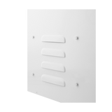 Deltaco CB-3545 rack 6U Da parete Bianco (DELTACO l?sbart v?ggsk?p, 350x140x450m)