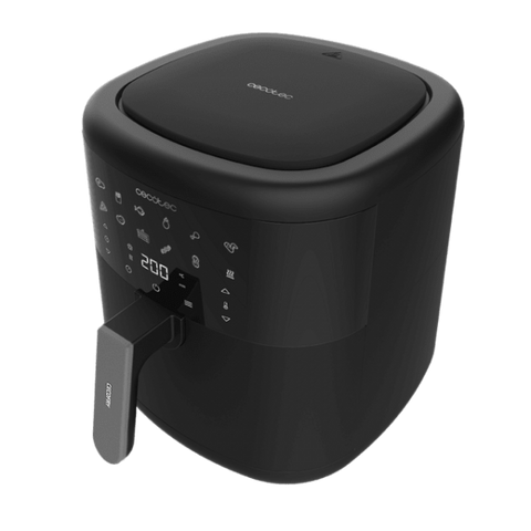 CECOTEC CECOFRY BOMBASTIK 6000 FRIGGITRICE AD ARIA 6 LT 1700W TECNOLOGIA PERFECTCOOK 12 PROGRAMMI NERO