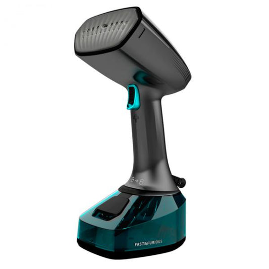 CECOTEC FAST&FURIOS 4040 ABSOLUTE FERRO DA STIRO VERTICALE A VAPORE CONTINUO 1700W CAVO DA 2 MT 2 SPAZZOLE GRIGIIO AZZURRO