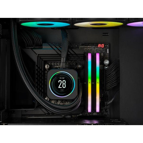CORSAIR VENGEANCE CMH32GX5M2E6000C36 RGB KIT MEMORIA RAM 2x16 GB 32GB TOTALI 6.000 MHz TECNOLOGIA DDR5 TIPOLOGIA DIMM 288-PIN