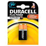 DURACELL PLUS POWER DURALOCK 9V MN1604 6LF22 BATTERIA 9 V BLISTER 1 Pz.