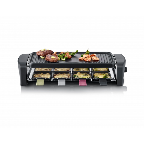 Severin RG 9646 griglia per raclette 1400 W Nero