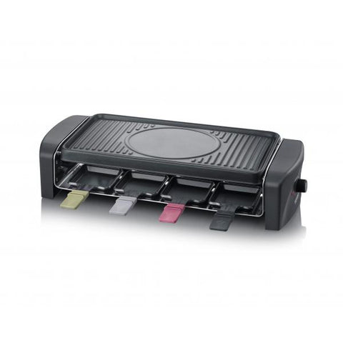 Severin RG 9646 griglia per raclette 1400 W Nero