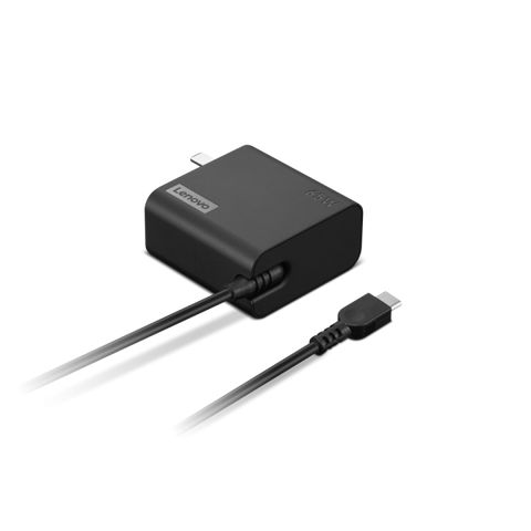 LENOVO WALL ADAPTER ALIMENTATORE USB-C 65 W PD 3.0 CAVO 1.7 MT NERO