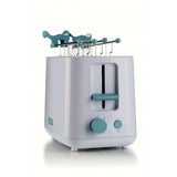 ARIETE 0157/04 BREAKFAST TOSTAPANE ELETTRICO 2 FETTE 7 LIVELLI DI DORATURA ESPULSIONE AUTOMATICA 760W BIANCO