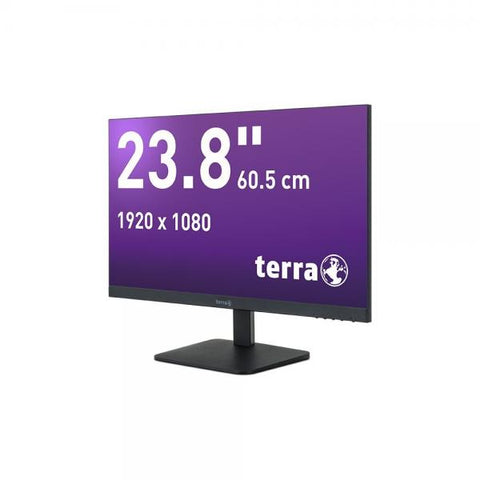 TERRA 3030220 Monitor PC 60,5 cm [23.8] 1920 x 1080 Pixel Full HD LCD Nero (TERRA LCD/LED 2427W V2 black HDMI, DP, USB-C, GREENLINE PLUS)