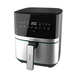 CECOTEC CECOFRY AIRFRYER FRIGGITRICE AD ARIA ACCIAIO INOX 5.5 LT 1.700 W DIGITALE PER COTTURA SENZA OLIO TECNOLOGIA PERFECTCOOK TERMOSTATO