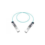 ATGBICS AOC-QSFP-40G-1M-AT cavo InfiniBand e in fibra ottica QSFP+ Colore acqua, Arancione (Universally Coded MSA compliant Active Optical Cable 40GBase QSFP+ [850nm, MMF, 1m]) 