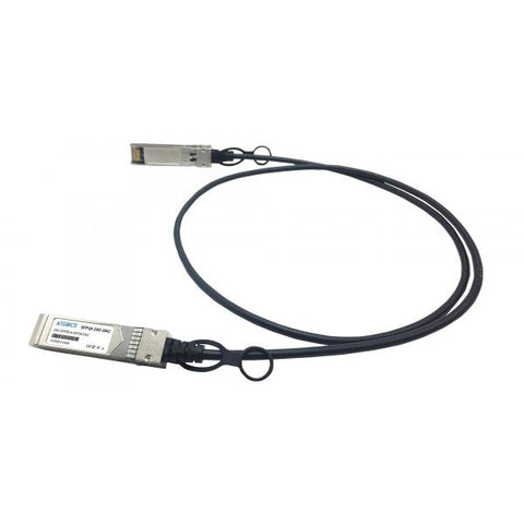 ATGBICS DAC-SFP-25G-5M-AT cavo InfiniBand e in fibra ottica SFP28 Nero (Universally Coded MSA compliant Direct Attach Copper Cable 25GBase-CU SFP28 [Passive Twinax, 5m]) 