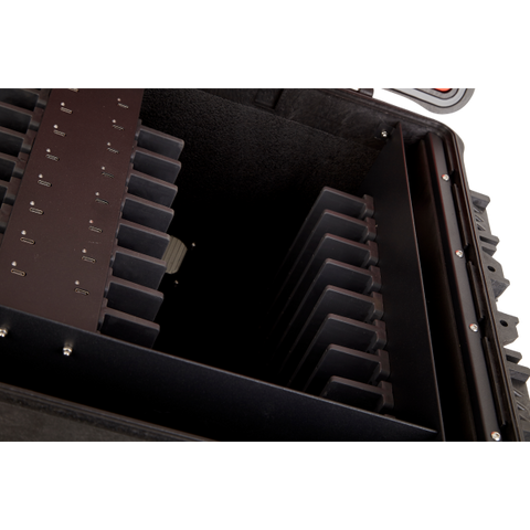 DEQSTER 10-744121 Caricabatterie per dispositivi mobili Tablet Nero AC Ricarica rapida Interno, Esterno